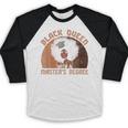 Black Queen With a Masters Degree Melanin Girls Graduation Baseball Raglan Shirt