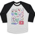 Can’t Talk Right Now Doing Paramedic Nurse Graduation Baseball Raglan Shirt