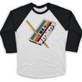 Cassette 90s Costume Party Nostalgia Baseball Raglan Shirt Cassette 90s Costume Party Nostalgia Baseball Raglan Shirt