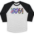 Class Of 1964 Shirt Tie Dye Senior Graduation Class Reunion Baseball Raglan Shirt