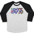 Class Of 1976 Shirt Tie Dye Senior Graduation 50th Reunion Baseball Raglan Shirt