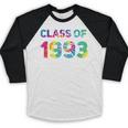 Class Of 1993 School Reunion College Highschool Graduation Baseball Raglan Shirt