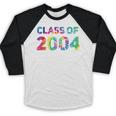 Class Of 2004 School Reunion College Highschool Graduation Baseball Raglan Shirt