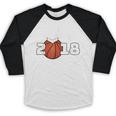 Class Of 2018 Basketball Senior Graduation Shirt Grad Baseball Raglan Shirt
