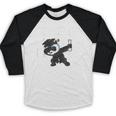 Class Of 2018 Graduation Dabbing Panda Bear Baseball Raglan Shirt