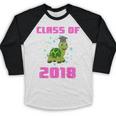 Class Of 2018 Turtle Shirt Graduation Kids Baseball Raglan Shirt