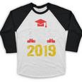 Class Of 2019 Graduation Senior High School College Baseball Raglan Shirt