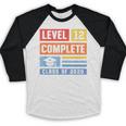 Class Of 2019 Senior High School Graduation Level 12th Grade Baseball Raglan Shirt