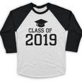 Class Of 2019 Shirt Graduation Gift Baseball Raglan Shirt