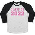 Class Of 2022 High School Graduation Date GraduateShirt Baseball Raglan Shirt