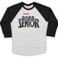 Class Of 2022 Senior Retro Movie Marvelous Graduation Grad Baseball Raglan Shirt