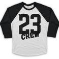Class Of 2023 Seniors 23 Senior Graduation Idea Baseball Raglan Shirt