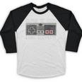 Class Of 2024 Level Complete Video Gamer Senior Graduation Baseball Raglan Shirt