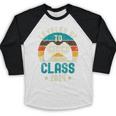 Class Of 2024 Senior Graduation Leveled Up Gamer Class 2024 Baseball Raglan Shirt