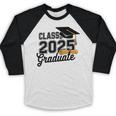 Class Of 2025 Graduate 2025 Graduation Senior 2025 Baseball Raglan Shirt