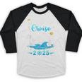 Class Of 2025 Graduation Cruise Senior Graduates Vacation Baseball Raglan Shirt