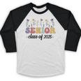 Class Of 2025 Senior 25 High School Graduation Baseball Raglan Shirt