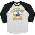 Class Of 2025 Senior 2025 Graduation Senior Boys Girls Baseball Raglan Shirt