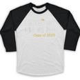 We Out Class Of 2025 Senior Graduation Graduate Grad Baseball Raglan Shirt