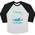 Class Of 2026 Graduation Cruise Senior Graduates Vacation Baseball Raglan Shirt