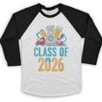 Class Of 2026 Retro Graduation Memory Nostalgia For Seniors Baseball Raglan Shirt
