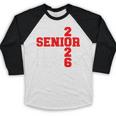 Class Of 2026 Senior Back To School 2026 Graduation 2026 Baseball Raglan Shirt