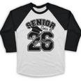 Class Of 2026 Senior 2026 Graduation Baseball Raglan Shirt
