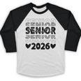 Class Of 2026 Senior Graduation Year Baseball Raglan Shirt