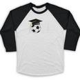Class Of 2026 Senior 2026 Soccer High School Graduation Baseball Raglan Shirt