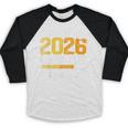 Class Of 2026 Senior Year Loading Senior 2026 Graduation Baseball Raglan Shirt