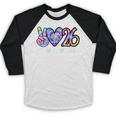 Class Of 2026 Shirt Tie Dye Senior Graduation Class Reunion Baseball Raglan Shirt