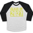 Class Of 2027 Future Graduation Tee T-Shirt Baseball Raglan Shirt