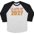 Class Of 2027 Graduation Senior Back To School 2026 Graduat Baseball Raglan Shirt