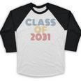 Class Of 2031 Graduation Baseball Raglan Shirt