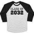 Class Of 2032 Future Graduation Vintage T-Shirt Baseball Raglan Shirt