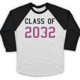 Class Of 2032 Graduation T-Shirts Baseball Raglan Shirt