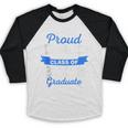 Class Of 2035 Graduation Parents Of Kindergarten Kid Dad Mom Baseball Raglan Shirt
