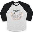 Class Of 2037 Graduation Baseball Raglan Shirt