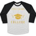College 2021 Degree Graduation Graduate Baseball Raglan Shirt