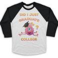 College Graduation 2018 Shirt Graduate For Her Baseball Raglan Shirt