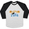 College Graduation Shirts Graduate Grad 2018 Baseball Raglan Shirt