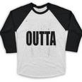 Cool Straight Outta Divinity School Graduation Shirt Baseball Raglan Shirt