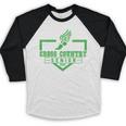 Cross Country Senior Night Senior 2025 Graduation Party 23 Baseball Raglan Shirt