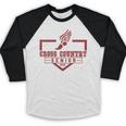 Cross Country Senior Night Senior 2025 Graduation Party 47 Baseball Raglan Shirt