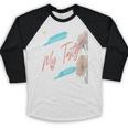 Cultural Flavor Memory Floral Nostalgia Garden Sentiment Baseball Raglan Shirt
