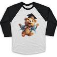 Cute Graduation Bear To Celebrate Your Graduate Baseball Raglan Shirt