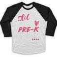 Cute Pre K Graduation Shirts Girls Tee Baseball Raglan Shirt