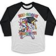 Dabbing 3rd Grade Unicorn Graduation Class Of 2021 Nailed It Baseball Raglan Shirt