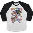 Dabbing 5th Grade Unicorn Graduation Class Of 2020 Nailed It Baseball Raglan Shirt