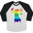 Dabbing Graduate 2018 Graduation Celebration Baseball Raglan Shirt